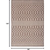 image:imageNourison Home Positano Jute 5 x 7 Area Rug  Easy Clean Non Shedding Bed Room Living Room Dining Room Kitchen 5 x 7Natural