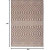 image:imageNourison Home Positano Jute 5 x 7 Area Rug  Easy Clean Non Shedding Bed Room Living Room Dining Room Kitchen 5 x 7Natural