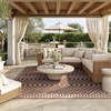 image:imageNourison Home Positano Jute 5 x 7 Area Rug  Easy Clean Non Shedding Bed Room Living Room Dining Room Kitchen 5 x 7Natural