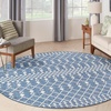 image:imageNourison Home Positano Jute 5 x 7 Area Rug  Easy Clean Non Shedding Bed Room Living Room Dining Room Kitchen 5 x 7Navy Blue