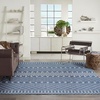 image:imageNourison Home Positano Jute 5 x 7 Area Rug  Easy Clean Non Shedding Bed Room Living Room Dining Room Kitchen 5 x 7Navy Blue