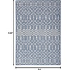 image:imageNourison Home Positano Jute 5 x 7 Area Rug  Easy Clean Non Shedding Bed Room Living Room Dining Room Kitchen 5 x 7Navy Blue