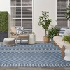 image:imageNourison Home Positano Jute 5 x 7 Area Rug  Easy Clean Non Shedding Bed Room Living Room Dining Room Kitchen 5 x 7Navy Blue
