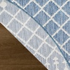 image:imageNourison Home Positano Jute 5 x 7 Area Rug  Easy Clean Non Shedding Bed Room Living Room Dining Room Kitchen 5 x 7Navy Blue