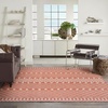 image:imageNourison Home Positano Jute 5 x 7 Area Rug  Easy Clean Non Shedding Bed Room Living Room Dining Room Kitchen 5 x 7Terracotta