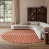 image:imageNourison Home Positano Jute 5 x 7 Area Rug  Easy Clean Non Shedding Bed Room Living Room Dining Room Kitchen 5 x 7Terracotta