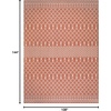 image:imageNourison Home Positano Jute 5 x 7 Area Rug  Easy Clean Non Shedding Bed Room Living Room Dining Room Kitchen 5 x 7Terracotta