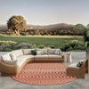 image:imageNourison Home Positano Jute 5 x 7 Area Rug  Easy Clean Non Shedding Bed Room Living Room Dining Room Kitchen 5 x 7Terracotta