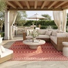 image:imageNourison Home Positano Jute 5 x 7 Area Rug  Easy Clean Non Shedding Bed Room Living Room Dining Room Kitchen 5 x 7Terracotta
