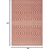 image:imageNourison Home Positano Jute 5 x 7 Area Rug  Easy Clean Non Shedding Bed Room Living Room Dining Room Kitchen 5 x 7Terracotta