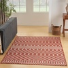 image:imageNourison Home Positano Jute 5 x 7 Area Rug  Easy Clean Non Shedding Bed Room Living Room Dining Room Kitchen 5 x 7Terracotta
