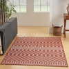 image:imageNourison Home Positano Jute 5 x 7 Area Rug  Easy Clean Non Shedding Bed Room Living Room Dining Room Kitchen 5 x 7Terracotta