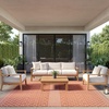 image:imageNourison Home Positano Jute 5 x 7 Area Rug  Easy Clean Non Shedding Bed Room Living Room Dining Room Kitchen 5 x 7Terracotta
