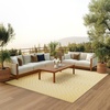 image:imageNourison Home Positano Jute 5 x 7 Area Rug  Easy Clean Non Shedding Bed Room Living Room Dining Room Kitchen 5 x 7Yellow