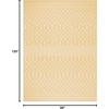 image:imageNourison Home Positano Jute 5 x 7 Area Rug  Easy Clean Non Shedding Bed Room Living Room Dining Room Kitchen 5 x 7Yellow