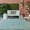 image:imageNourison Home Positano Light Grey 3 x 5 Area Rug  Easy Clean Non Shedding Bed Room Living Room Dining Room Kitchen 3 x 5Aqua