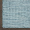 image:imageNourison Home Positano Light Grey 3 x 5 Area Rug  Easy Clean Non Shedding Bed Room Living Room Dining Room Kitchen 3 x 5Aqua