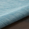 image:imageNourison Home Positano Light Grey 3 x 5 Area Rug  Easy Clean Non Shedding Bed Room Living Room Dining Room Kitchen 3 x 5Aqua