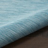 image:imageNourison Home Positano Light Grey 3 x 5 Area Rug  Easy Clean Non Shedding Bed Room Living Room Dining Room Kitchen 3 x 5Aqua