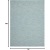 image:imageNourison Home Positano Light Grey 3 x 5 Area Rug  Easy Clean Non Shedding Bed Room Living Room Dining Room Kitchen 3 x 5Aqua