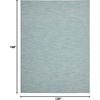 image:imageNourison Home Positano Light Grey 3 x 5 Area Rug  Easy Clean Non Shedding Bed Room Living Room Dining Room Kitchen 3 x 5Aqua