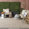 image:imageNourison Home Positano Light Grey 3 x 5 Area Rug  Easy Clean Non Shedding Bed Room Living Room Dining Room Kitchen 3 x 5Beige