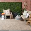 image:imageNourison Home Positano Light Grey 3 x 5 Area Rug  Easy Clean Non Shedding Bed Room Living Room Dining Room Kitchen 3 x 5Beige