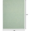 image:imageNourison Home Positano Light Grey 3 x 5 Area Rug  Easy Clean Non Shedding Bed Room Living Room Dining Room Kitchen 3 x 5BlueGreen