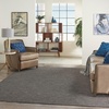 image:imageNourison Home Positano Light Grey 3 x 5 Area Rug  Easy Clean Non Shedding Bed Room Living Room Dining Room Kitchen 3 x 5Charcoal
