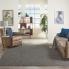 image:imageNourison Home Positano Light Grey 3 x 5 Area Rug  Easy Clean Non Shedding Bed Room Living Room Dining Room Kitchen 3 x 5Charcoal