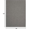 image:imageNourison Home Positano Light Grey 3 x 5 Area Rug  Easy Clean Non Shedding Bed Room Living Room Dining Room Kitchen 3 x 5Charcoal