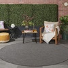 image:imageNourison Home Positano Light Grey 3 x 5 Area Rug  Easy Clean Non Shedding Bed Room Living Room Dining Room Kitchen 3 x 5Charcoal