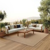 image:imageNourison Home Positano Light Grey 3 x 5 Area Rug  Easy Clean Non Shedding Bed Room Living Room Dining Room Kitchen 3 x 5Jute