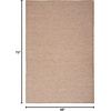 image:imageNourison Home Positano Light Grey 3 x 5 Area Rug  Easy Clean Non Shedding Bed Room Living Room Dining Room Kitchen 3 x 5Jute