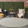 image:imageNourison Home Positano Light Grey 3 x 5 Area Rug  Easy Clean Non Shedding Bed Room Living Room Dining Room Kitchen 3 x 5Light Grey