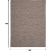 image:imageNourison Home Positano Light Grey 3 x 5 Area Rug  Easy Clean Non Shedding Bed Room Living Room Dining Room Kitchen 3 x 5Natural