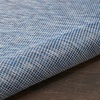 image:imageNourison Home Positano Light Grey 3 x 5 Area Rug  Easy Clean Non Shedding Bed Room Living Room Dining Room Kitchen 3 x 5Navy Blue