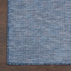 image:imageNourison Home Positano Light Grey 3 x 5 Area Rug  Easy Clean Non Shedding Bed Room Living Room Dining Room Kitchen 3 x 5Navy Blue