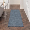 image:imageNourison Home Positano Light Grey 3 x 5 Area Rug  Easy Clean Non Shedding Bed Room Living Room Dining Room Kitchen 3 x 5Navy Blue
