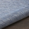 image:imageNourison Home Positano Light Grey 3 x 5 Area Rug  Easy Clean Non Shedding Bed Room Living Room Dining Room Kitchen 3 x 5Navy Blue