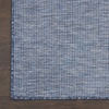 image:imageNourison Home Positano Light Grey 3 x 5 Area Rug  Easy Clean Non Shedding Bed Room Living Room Dining Room Kitchen 3 x 5Navy Blue