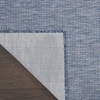 image:imageNourison Home Positano Light Grey 3 x 5 Area Rug  Easy Clean Non Shedding Bed Room Living Room Dining Room Kitchen 3 x 5Navy Blue