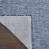 image:imageNourison Home Positano Light Grey 3 x 5 Area Rug  Easy Clean Non Shedding Bed Room Living Room Dining Room Kitchen 3 x 5Navy Blue