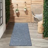 image:imageNourison Home Positano Light Grey 3 x 5 Area Rug  Easy Clean Non Shedding Bed Room Living Room Dining Room Kitchen 3 x 5Navy Blue
