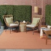 image:imageNourison Home Positano Light Grey 3 x 5 Area Rug  Easy Clean Non Shedding Bed Room Living Room Dining Room Kitchen 3 x 5Terracotta