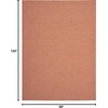 image:imageNourison Home Positano Light Grey 3 x 5 Area Rug  Easy Clean Non Shedding Bed Room Living Room Dining Room Kitchen 3 x 5Terracotta
