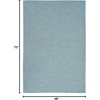image:imageNourison Home Practical Solutions Blue Green 3 x 5 Area Rug  Easy Clean Non Shedding Bed Room Living Room Dining Room Kitchen 3 x 5Aqua