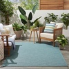 image:imageNourison Home Practical Solutions Blue Green 3 x 5 Area Rug  Easy Clean Non Shedding Bed Room Living Room Dining Room Kitchen 3 x 5Aqua