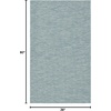 image:imageNourison Home Practical Solutions Blue Green 3 x 5 Area Rug  Easy Clean Non Shedding Bed Room Living Room Dining Room Kitchen 3 x 5Aqua