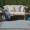 image:imageNourison Home Practical Solutions Blue Green 3 x 5 Area Rug  Easy Clean Non Shedding Bed Room Living Room Dining Room Kitchen 3 x 5Aqua